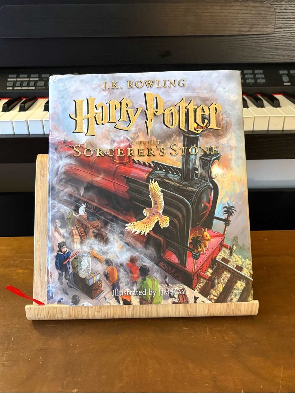 Harry Potter and the sorcerers Stone illustrated edition hardcover by Jim Kay.